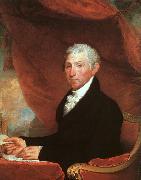 Gilbert Charles Stuart James Monroe oil on canvas